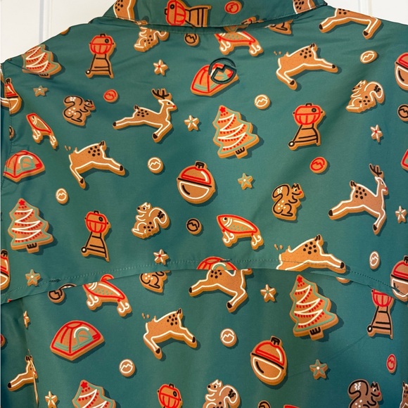 Magellan Outdoors Novelty Holiday Shirtdress NWT - Picture 8 of 8